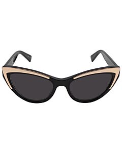 Moschino 53 mm Black;Gold Sunglasses