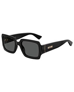 Moschino 53 mm Black Sunglasses