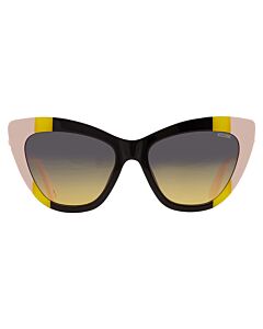 Moschino 53 mm Black;Yellow;Pink Sunglasses