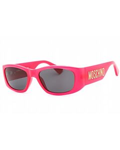 Moschino 55 mm Fuchsia Sunglasses