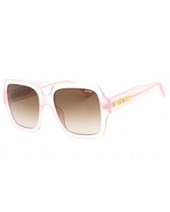 Moschino 56 mm Pink Sunglasses