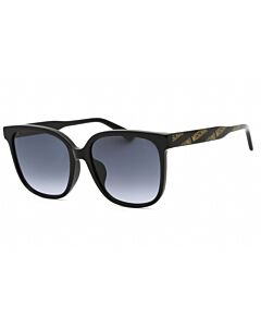 Moschino 58 mm Pattern Black Sunglasses