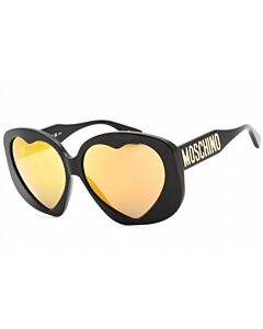Moschino 61 mm Black Sunglasses