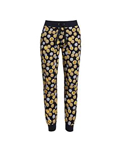 Moschino Men's Coin Print Stretch Cotton Track Pants