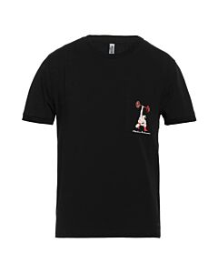 Moschino Underwear Men's Black Cotton T-Shirt