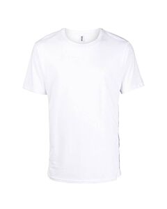 Moschino Underwear Men's White Cotton Jersey Logo Band T-Shirt