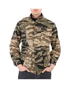 Mostly Heard Rarely Seen Cut Me Up Camouflage Jungle Combat Jacket