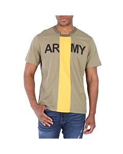 Mostly Heard Rarely Seen Men's Cut Out Army T-Shirt