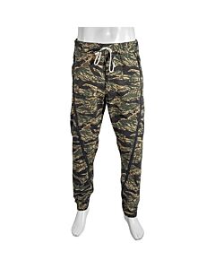 Mostly Heard Rarely Seen Men's Zipped Down Camouflage Joggers