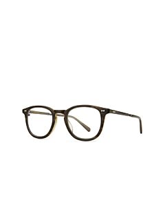 Mr. Leight Coopers C 46 mm Olive Laminate/Pewter Eyeglass Frames