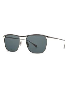 Mr. Leight Owsley S 53 mm Brushed Pewter Sunglasses