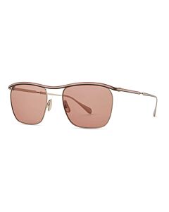 Mr. Leight Owsley S 53 mm White Gold Sunglasses