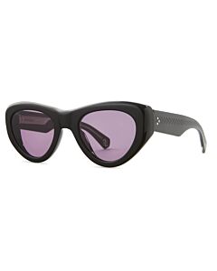 Mr. Leight Reveler S 49 mm Black/Pewter Sunglasses