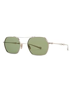 Mr. Leight Ryder S 52 mm Grey Gold Sunglasses