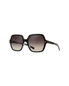 Mr. Leight Sofia S 56 mm Black Glass/Platinum Sunglasses