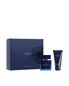 Narciso Rodriguez Men's Bleu Noir for Him EDP Gift Set Fragrances 3423222055820
