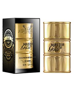 New Brand Ladies Master Gold EDP Spray 3.4 oz Fragrances 5425039220093