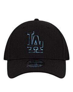 New Era Black La Dodgers Neon Outline 9Forty Cap, Size One Size