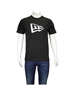 New Era Men's Visor Sticker T-Shirt in Black