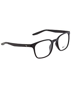 Nike 51 mm Matte Black/Dark Gray Eyeglass Frames