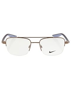 Nike 52 mm Pewter Eyeglass Frames
