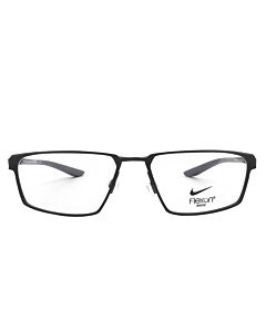 Nike 55 mm Satin Black/Darl Grey Eyeglass Frames