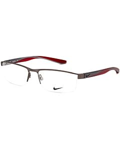 Nike 57 mm Gunmetal Eyeglass Frames