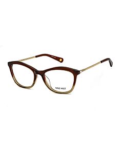 Nine West 51 mm Brown Eyeglass Frames