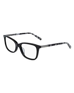 Nine West 52 mm Black Eyeglass Frames