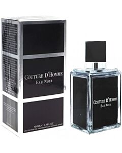 Nu Parfums Men's Couture D'Homme Eau Noir EDP Spray 3.4 oz Fragrances 875990001319