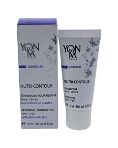 Nutri-Contour Repairing Eyes & Lips Creme by Yonka for Unisex - 0.5 oz Creme