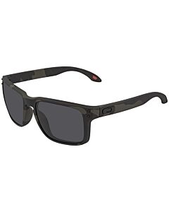 Oakley 55 mm Black/Green Camo Sunglasses