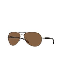 Oakley Feedback 59 mm Satin Chrome Sunglasses