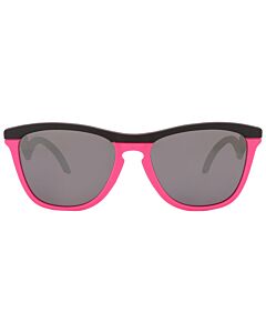 Oakley Frogskins Hybrid 55 mm Matte Black/Neon Pink Sunglasses