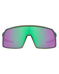Oakley Sutro 137 mm Matte Silver Green Colorshift Sunglasses