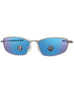 Oakley Whisker 60 mm Satin Chrome Sunglasses