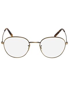 Oliver Peoples 48 mm Antique Gold Eyeglass Frames