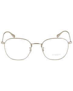 Oliver Peoples 49 mm Brushed Silver Eyeglass Frames
