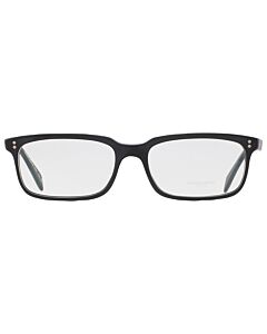 Oliver Peoples Denison 56 mm Matte Black Eyeglass Frames