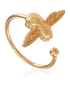 Olivia Burton Ladies Gold-toned 3D Bee Ring
