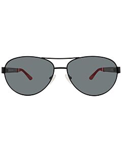Orlebar Brown 63 mm Black/Red Sunglasses