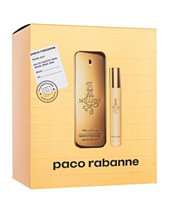 Paco Rabanne Men's 1 Million Gift Set Fragrances 3349668604241