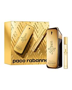 Paco Rabanne Men's 1 Million Gift Set Fragrances 3349668613328