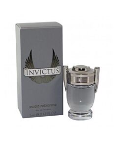 Paco Rabanne Men's Invictus EDT 0.17 oz Fragrances 3349668515691