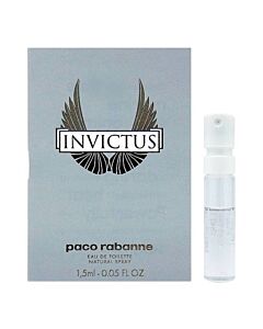 Paco Rabanne Men's Invictus EDT Spray 0.05 oz Fragrances 3349668584369