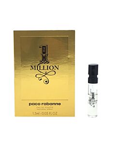 Paco Rabanne Men's One Million EDT Spray 0.05 oz Fragrances 3349668584420