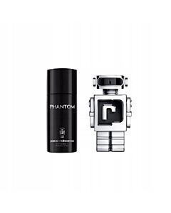 Paco Rabanne Men's Phantom Gift Set Fragrances 3349668587476