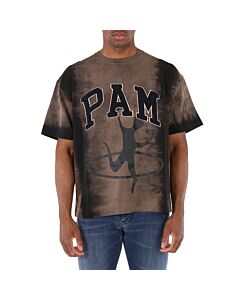 PAM Disc Man Tie-dye Print T-shirt