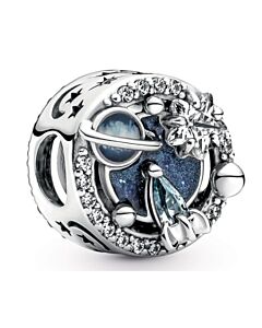 Pandora Sterling Silver A Trip To The Galaxy Crystal Charm