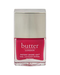 Patent Shine 10X Nail Lacquer - Flusher Blusher by Butter London for Women - 0.4 oz Nail Lacquer